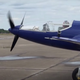 Illustration for article titled Breathtaking Blue Bugatti 100P Replica Finally Makes First Flight